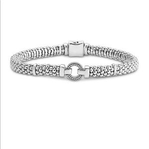 LAGOS fine jewelry sterling silver caviar bracelet